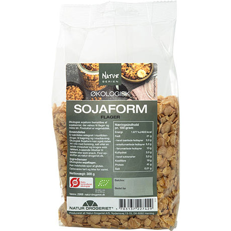 Natur-Drogeriet Soja Form Flager Økologisk | 300 g fra Natur-Drogeriet på Mecindo.dk