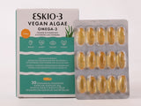 Eskio3 Vegan Algae | 30 kapsler fra Eskio3 på Mecindo.dk