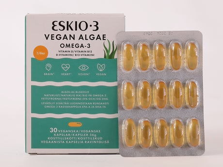 Eskio3 Vegan Algae | 30 kapsler fra Eskio3 på Mecindo.dk