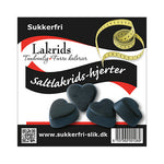 Lakridshjerter Salt Sukkerfri | 90 gr