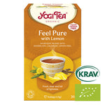 Yogi Feel Pure With Lemon Økologisk | 17 br