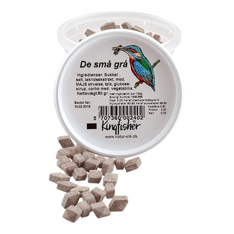 Kingfisher De Små Grå | 75 gr fra Kingfisher på Mecindo.dk