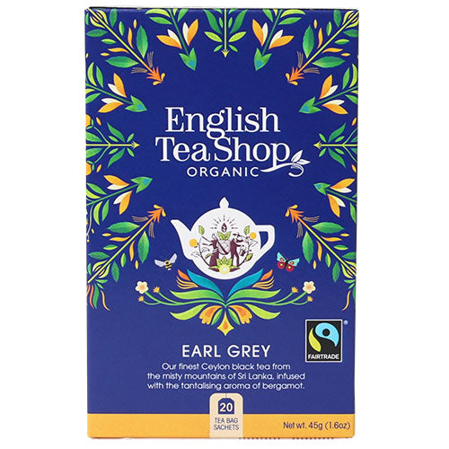 English Tea Shop Earl Grey Te Økologisk | 20 br fra English Tea Shop på Mecindo.dk