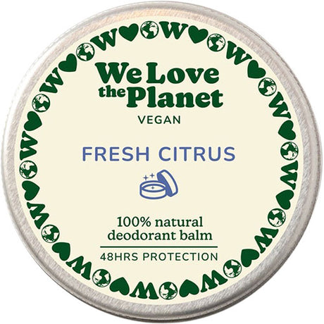 We love the Planet Deodorant Balm (35 gr) | Fresh Citrus fra We love the Planet på Mecindo.dk