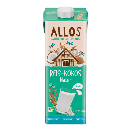 Allos Ris/kokosdrik Økologisk | 1 liter