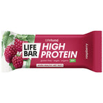 Lifebar Proteinbar Hindbær Økologisk | 40 gr