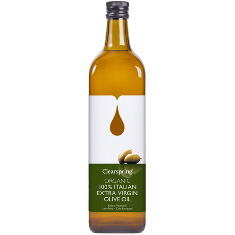 Clearspring Italiensk Ekstra Jomfru Olivenolie | 1 liter fra Clearspring på Mecindo.dk