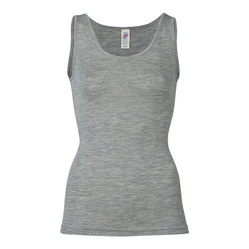 Top, uld/silke, Light grey, str. 38/40 fra Engel Natur på Mecindo.dk