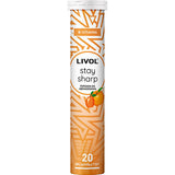 Livol Stay sharp, fersken og abrikossmag | 20 Tabl. fra Livol på Mecindo.dk