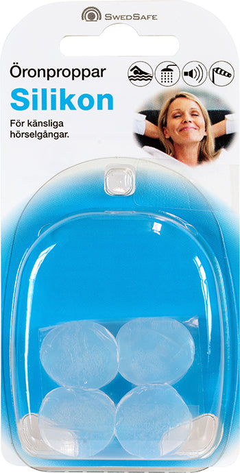 SwedSafe Silikone Ørepropper | 2 pk fra SwedSafe på Mecindo.dk