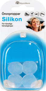 SwedSafe Silikone Ørepropper | 2 par
