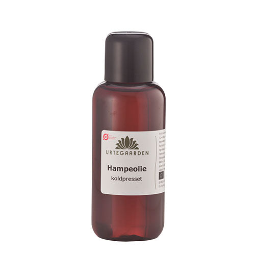 Urtegaarden Hampeolie Økologisk | 100 ml fra Urtegaarden på Mecindo.dk