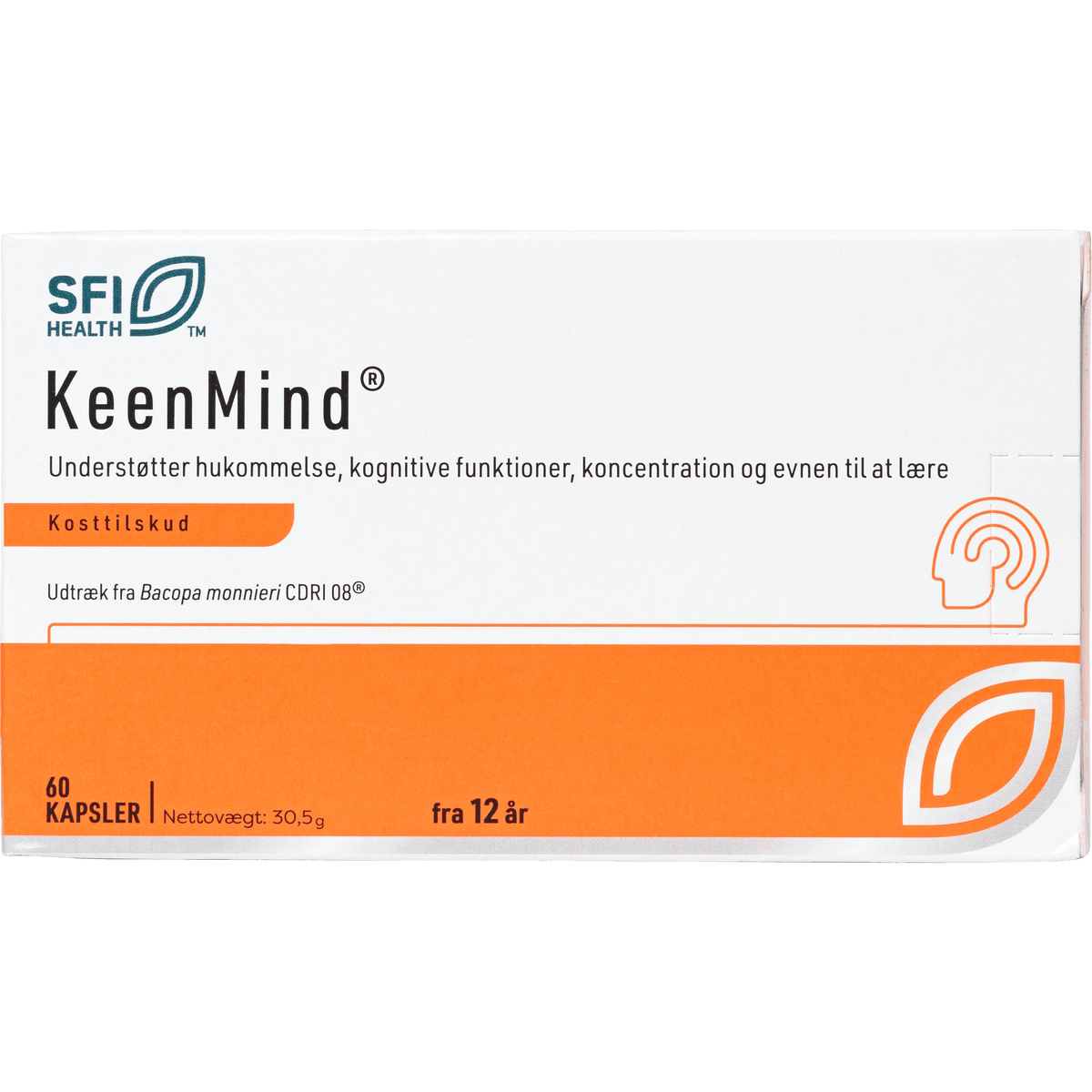 Flordis Keenmind | 60 kapsler fra Flordis på Mecindo.dk