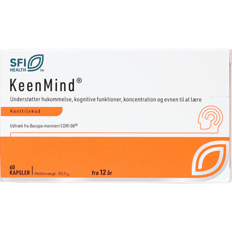 Flordis Keenmind | 60 kapsler fra Flordis på Mecindo.dk