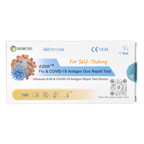 Covid-19 Og Influenza A+B Hjemmetest