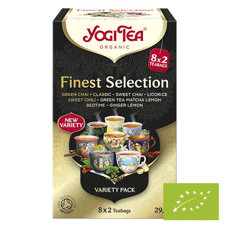 Yogi Finest Selection Økologisk | 16 br fra Yogi på Mecindo.dk