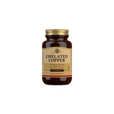 Solgar Chelated Copper | 100 Tabl. fra Solgar på Mecindo.dk