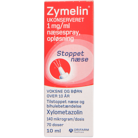Zymelin Næsespray | 10 ml