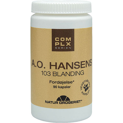 Natur-Drogeriet A.o. Hansen 103 | 90 kapsler fra Natur-Drogeriet på Mecindo.dk