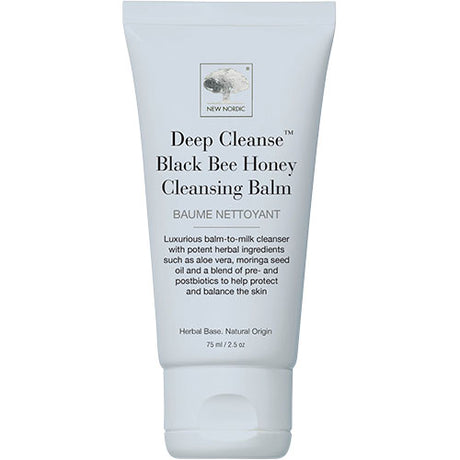 New Nordic Deep Cleanse Black Bee Honey Cleansing Balm | 75 ml fra New Nordic på Mecindo.dk