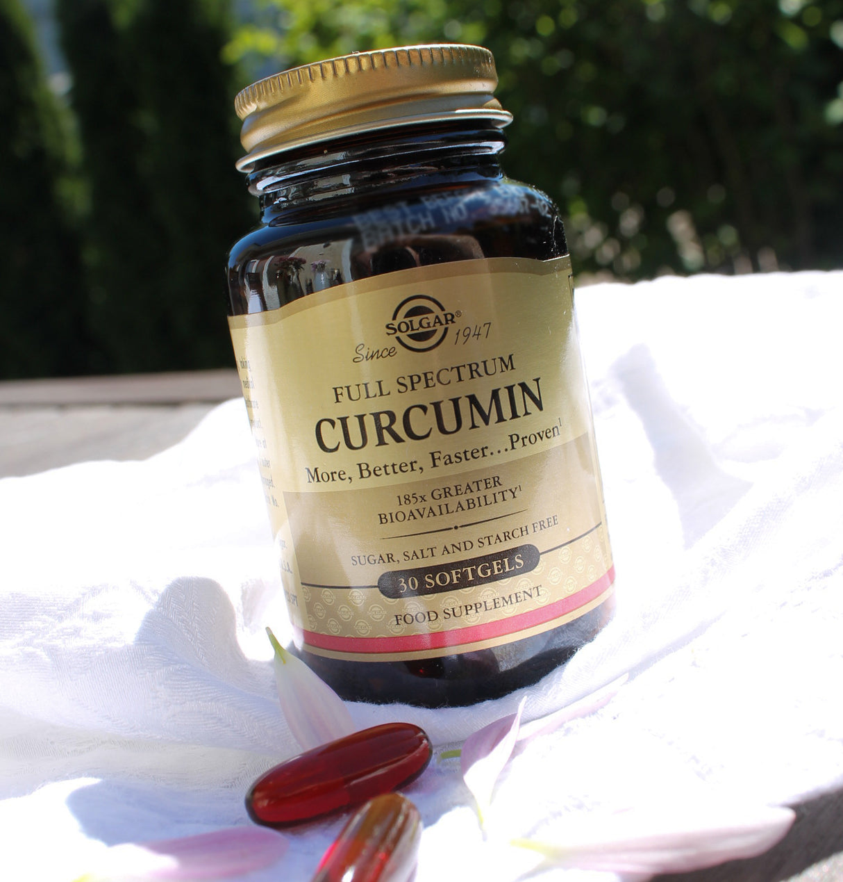 Solgar Full Spectrum Curcumin | 30 kapsler fra Solgar på Mecindo.dk