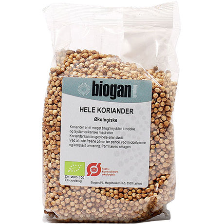 Biogan Koriander Hele Økologisk | 100 gr fra Biogan på Mecindo.dk