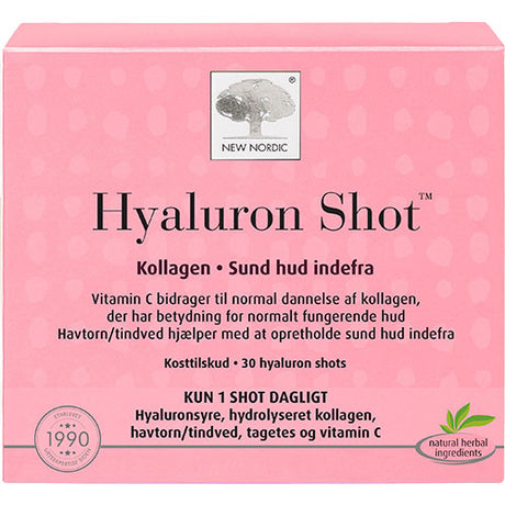 New Nordic Skin Care Hyaluron Shot 30 X 15 Ml fra New Nordic på Mecindo.dk