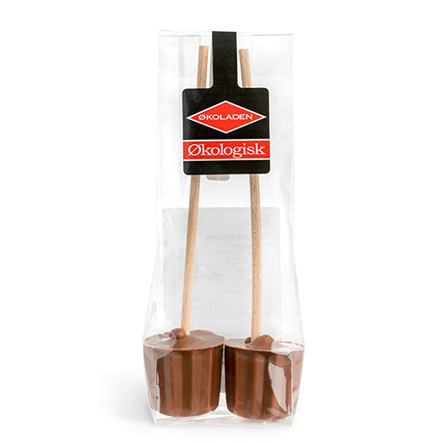 Rørepinde lys chokolade Ø