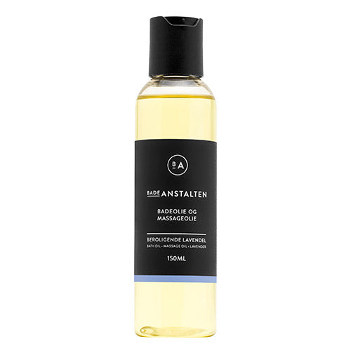 Badeanstalten Badeolie Beroligende Lavendel | 150 ml fra Badeanstalten på Mecindo.dk
