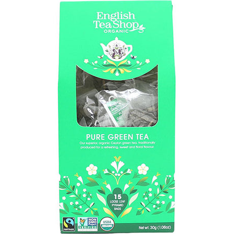 English Tea Shop Pure Green Tea, Økologisk | 15 br fra English Tea Shop på Mecindo.dk