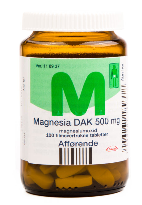 Magnesia Dak | 100 Tabl. fra Magnesia på Mecindo.dk