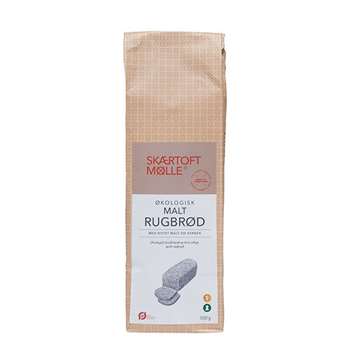 Skaertoft mølle Brødblanding, Malt Rugbrød Økologisk | 500 gr fra Skaertoft mølle på Mecindo.dk