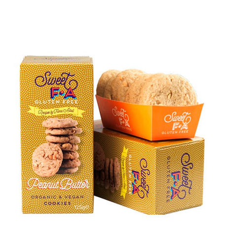 Island bakery Jordnøddesmør Cookies Økologisk | 125 gr fra Island bakery på Mecindo.dk