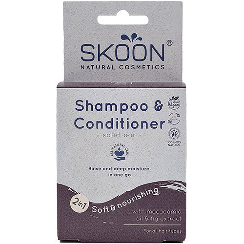 Skoon Solid Shampoo Bar Shampoo & Conditioner 2 I 1 | 90 gr fra Skoon på Mecindo.dk