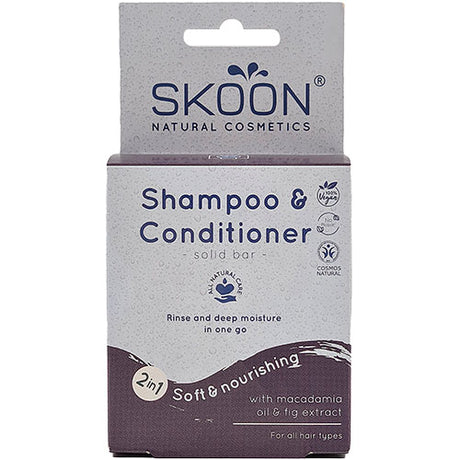Skoon Solid Shampoo Bar Shampoo & Conditioner 2 I 1 | 90 gr fra Skoon på Mecindo.dk