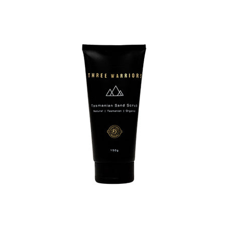 Three Warriors Tasmanian Sand Scrub | 150 gr fra Three Warriors på Mecindo.dk