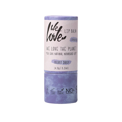 We love the Planet Lip Balm (5 gr) | Velvet Daily fra We love the Planet på Mecindo.dk