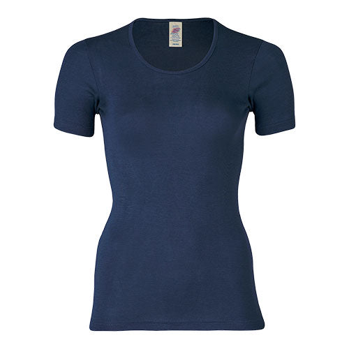 Engel Natur T-shirt, Navy | Str. 38/40 fra Engel Natur på Mecindo.dk