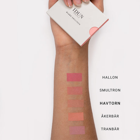 IDUN minerals Blush (5 gr) | Havtorn Brunrosa fra IDUN minerals på Mecindo.dk