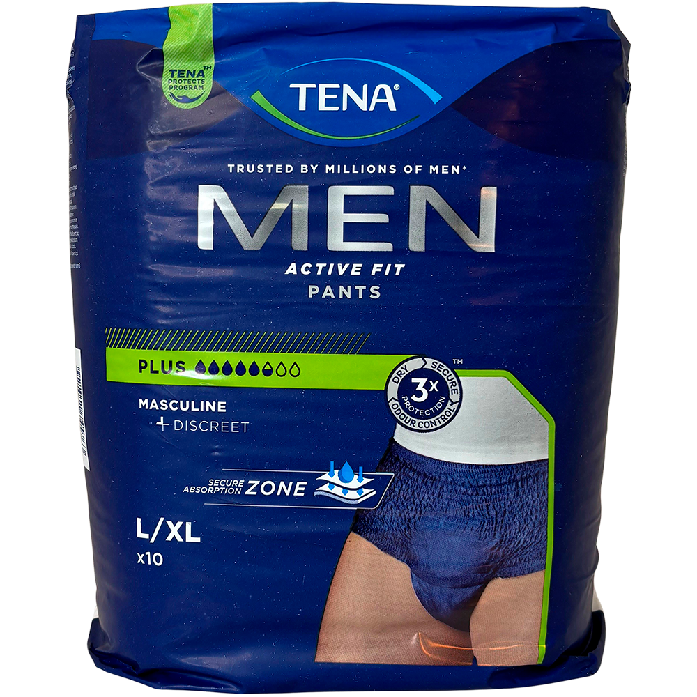 Tena Men Active Fit Pants Plus | Str. Large