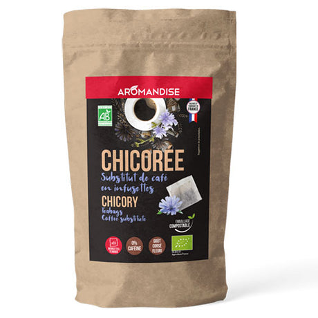 Aromandise Ristet Cikorie Kaffeerstatning Økologisk | 25 br fra Aromandise på Mecindo.dk