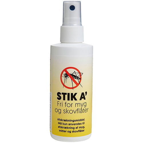 Stik A Stik A' Fri For Myg Og Skovflåter | 100 ml fra Stik A på Mecindo.dk