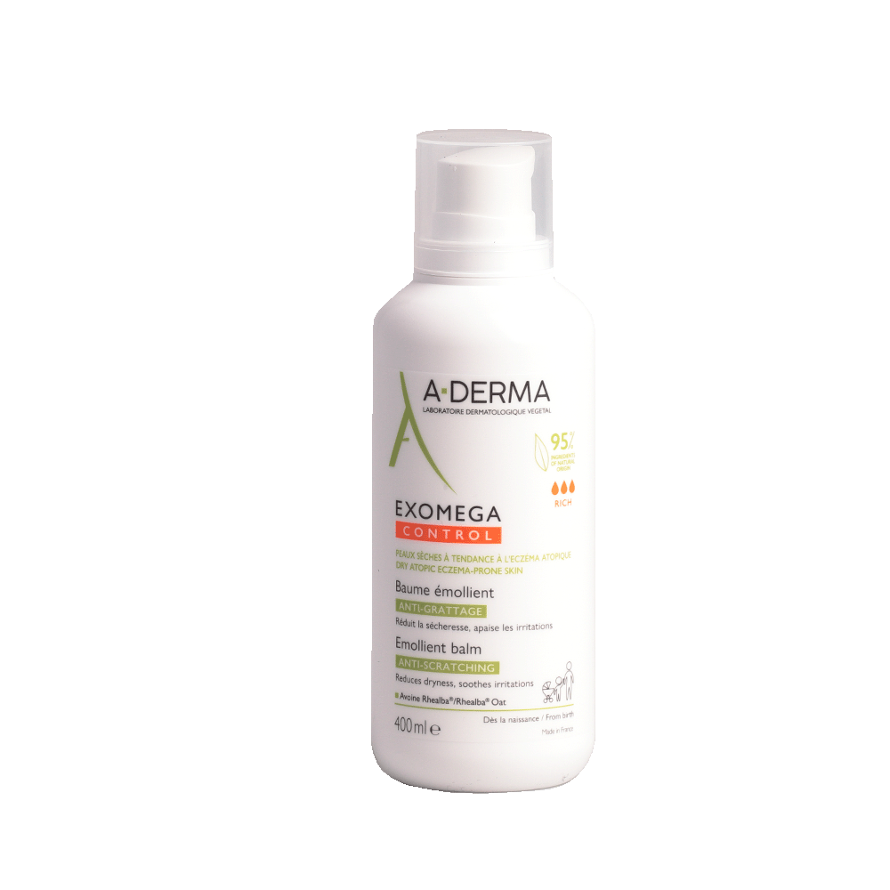A-Derma Exomega Control Balm | 400 ml fra A-Derma på Mecindo.dk