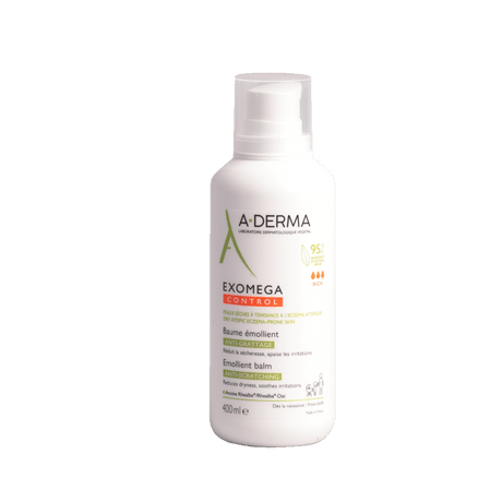 A-Derma Exomega Control Balm | 400 ml fra A-Derma på Mecindo.dk