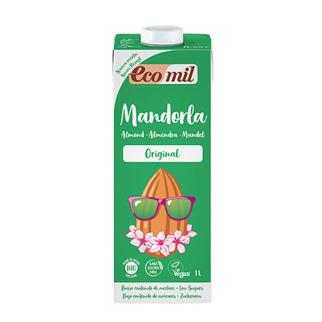 Ecomil Mandeldrik Økologisk | 1 ltr fra Ecomil på Mecindo.dk