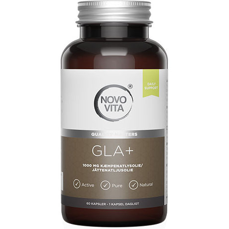 Novo Vita Gla+ Kaempenatlysolie | 60 kapsler fra Novo Vita på Mecindo.dk