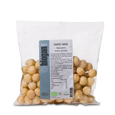 Biogan Poppet Hirsekugler Økologisk M. | 75 gr fra Biogan på Mecindo.dk