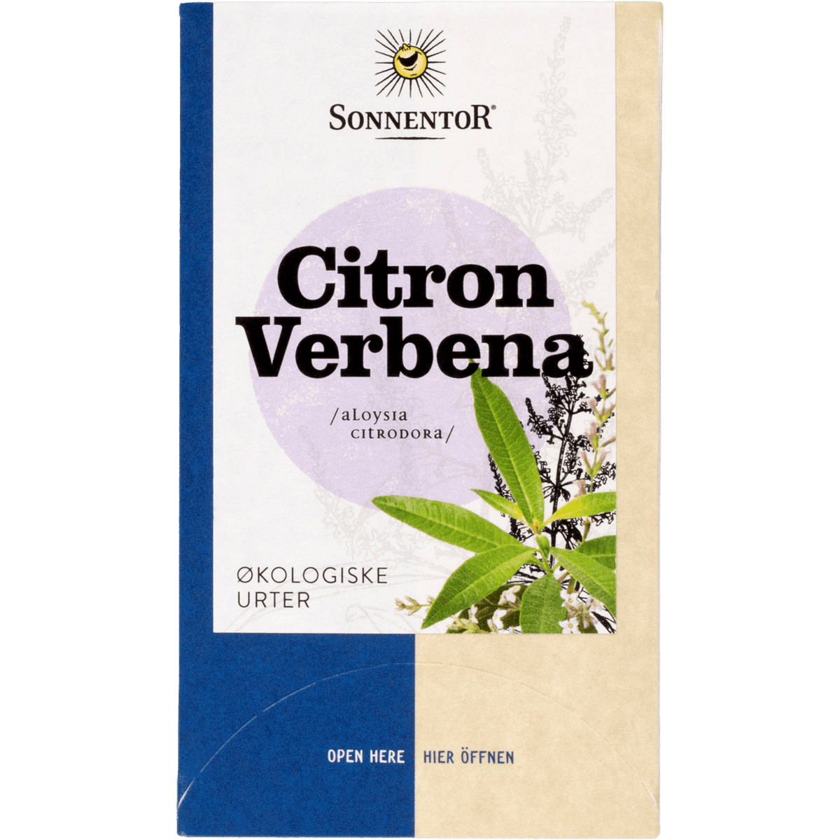 Sonnentor Citron Verbena Te Økologisk | 18 breve