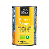 Urtekram Butter Beans Økologisk | 400 gr fra Urtekram på Mecindo.dk