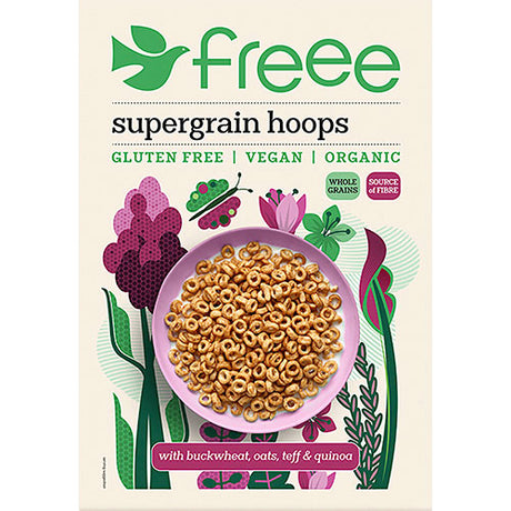 Doves Farm Supergrain Hoops Gl.fri Økologisk | 300 gr fra Doves Farm på Mecindo.dk